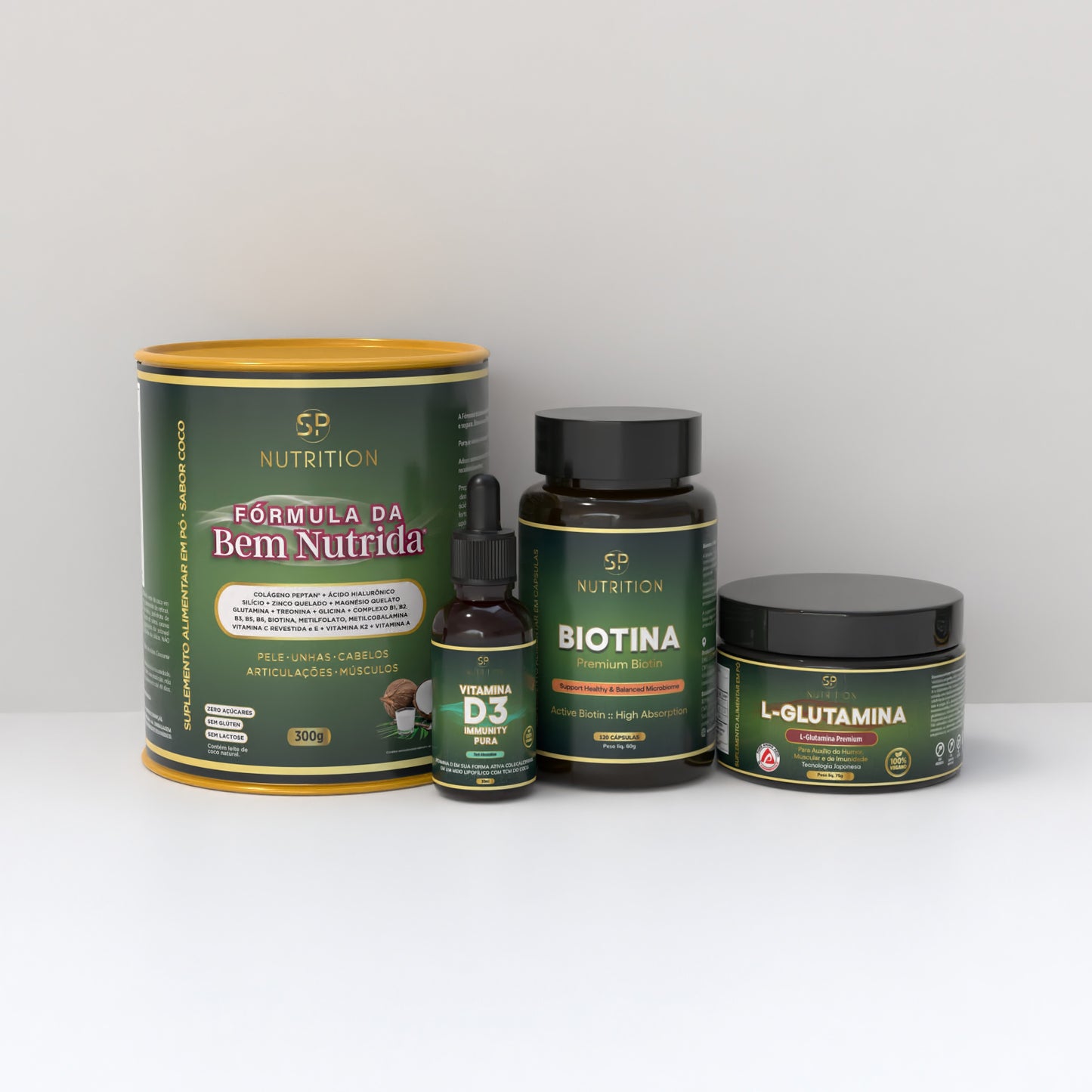 Kit NutriGlow – Pele, Unhas e Cabelos Fortes